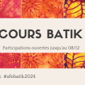 Concours Batik 2024